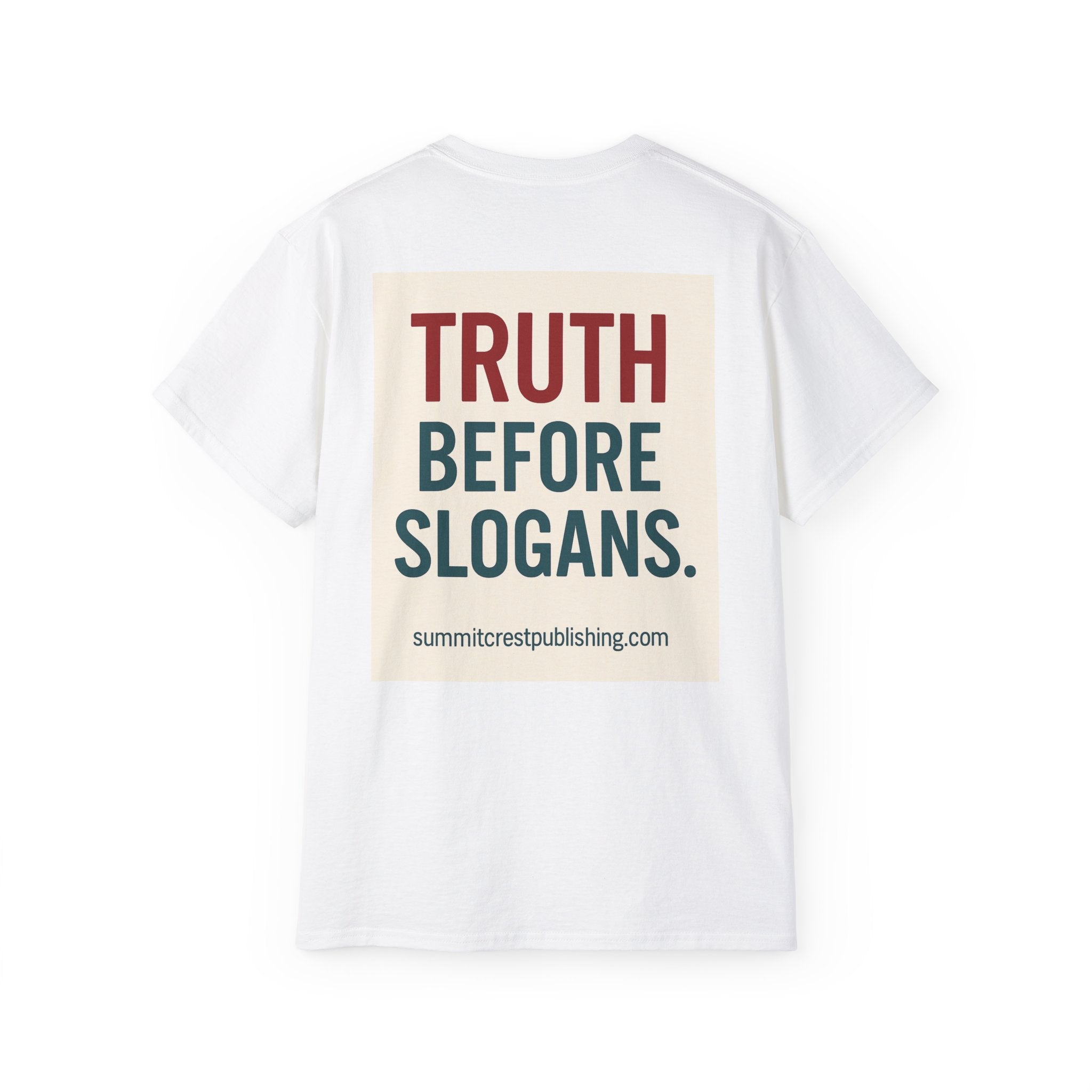 Destroy Hamas First Shirt | Truth Before Slogans – Summit Crest Publishing