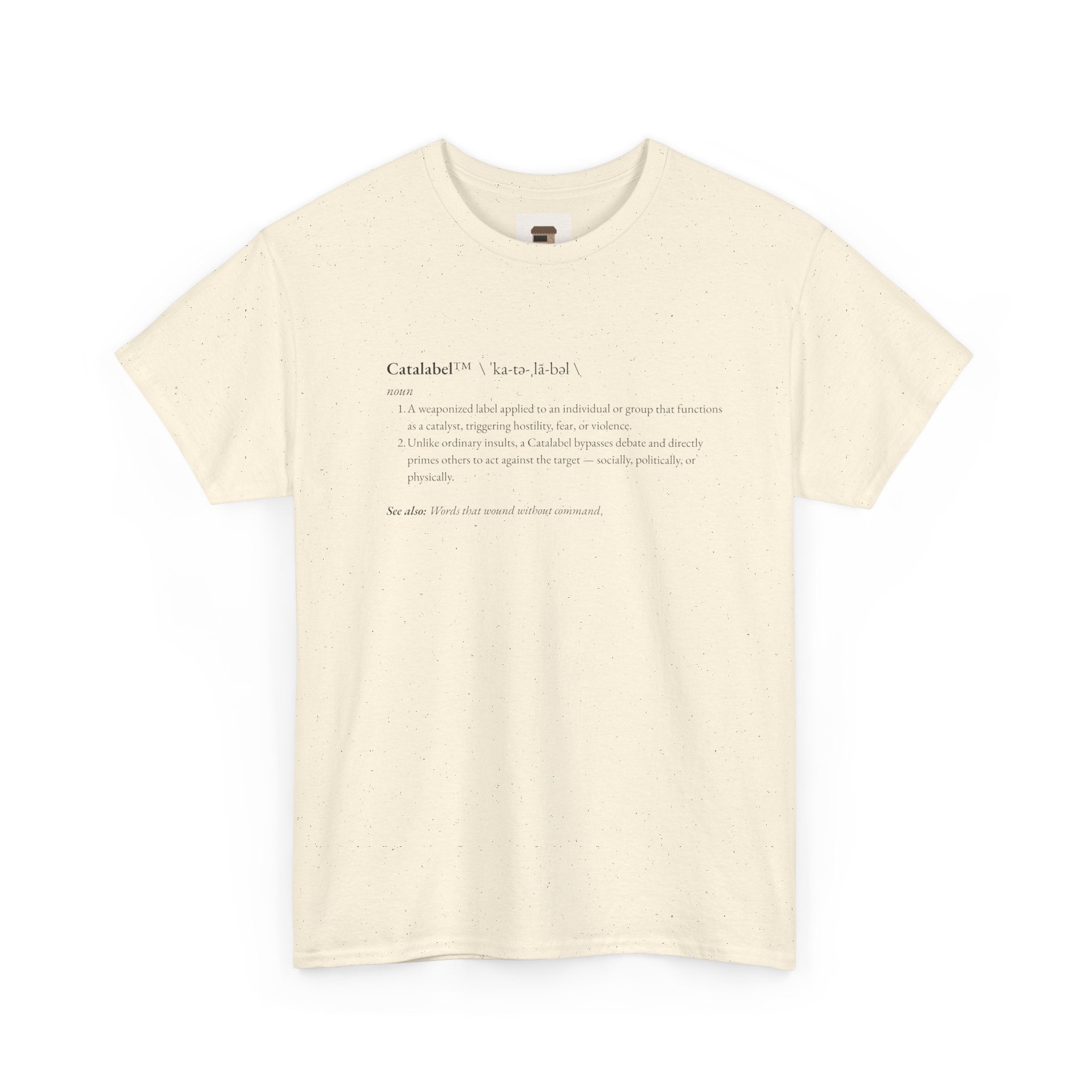 Catalabel™ Definition Tee – Weaponized Words by Summit Crest Publishing