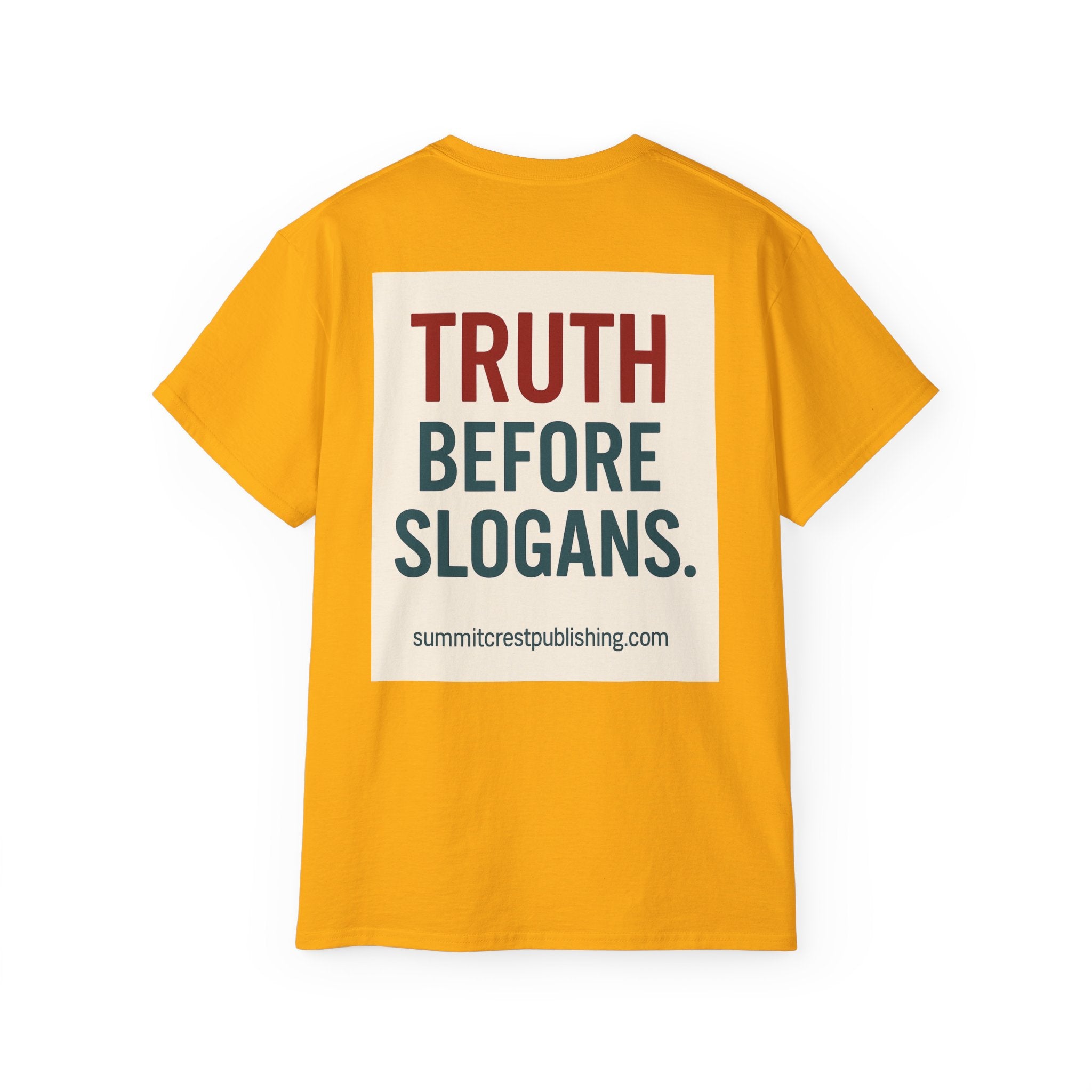 Destroy Hamas First Shirt | Truth Before Slogans – Summit Crest Publishing