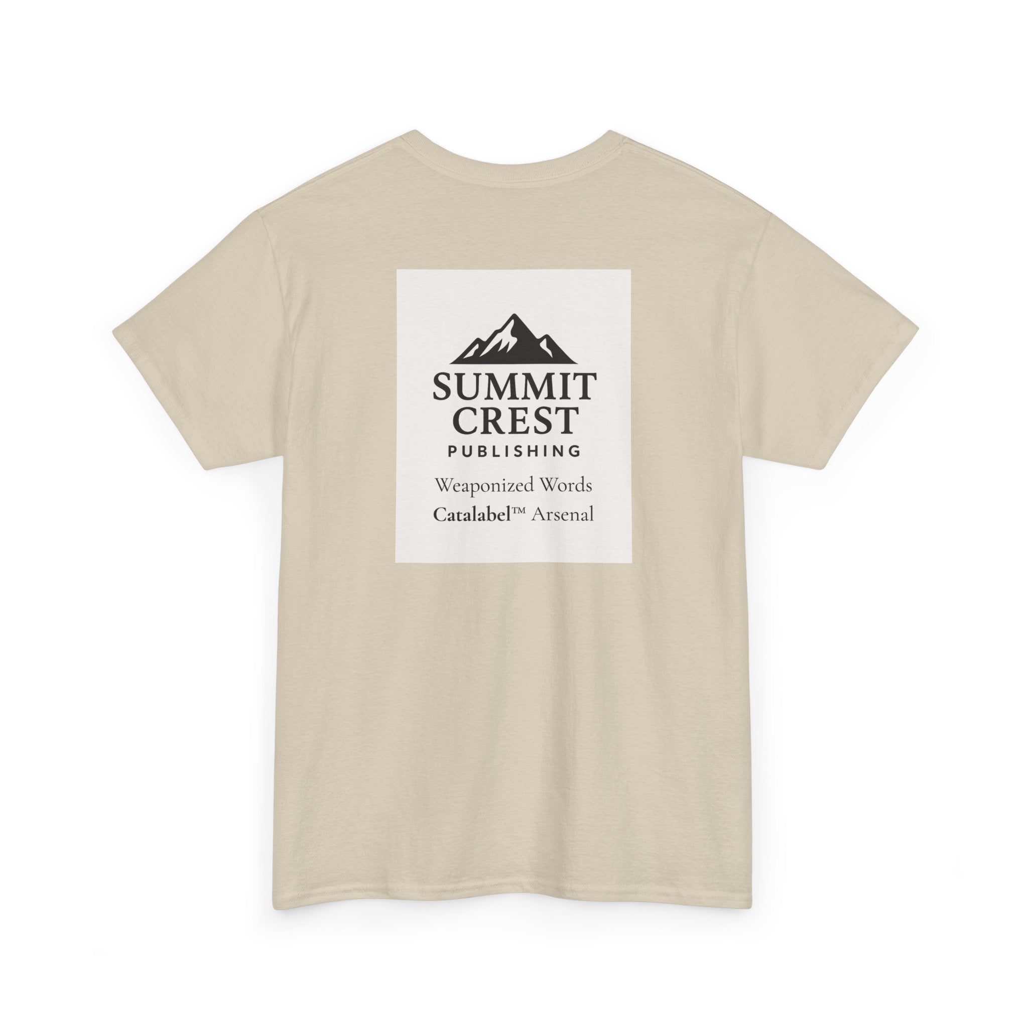 Catalabel™ Definition Tee – Weaponized Words by Summit Crest Publishing