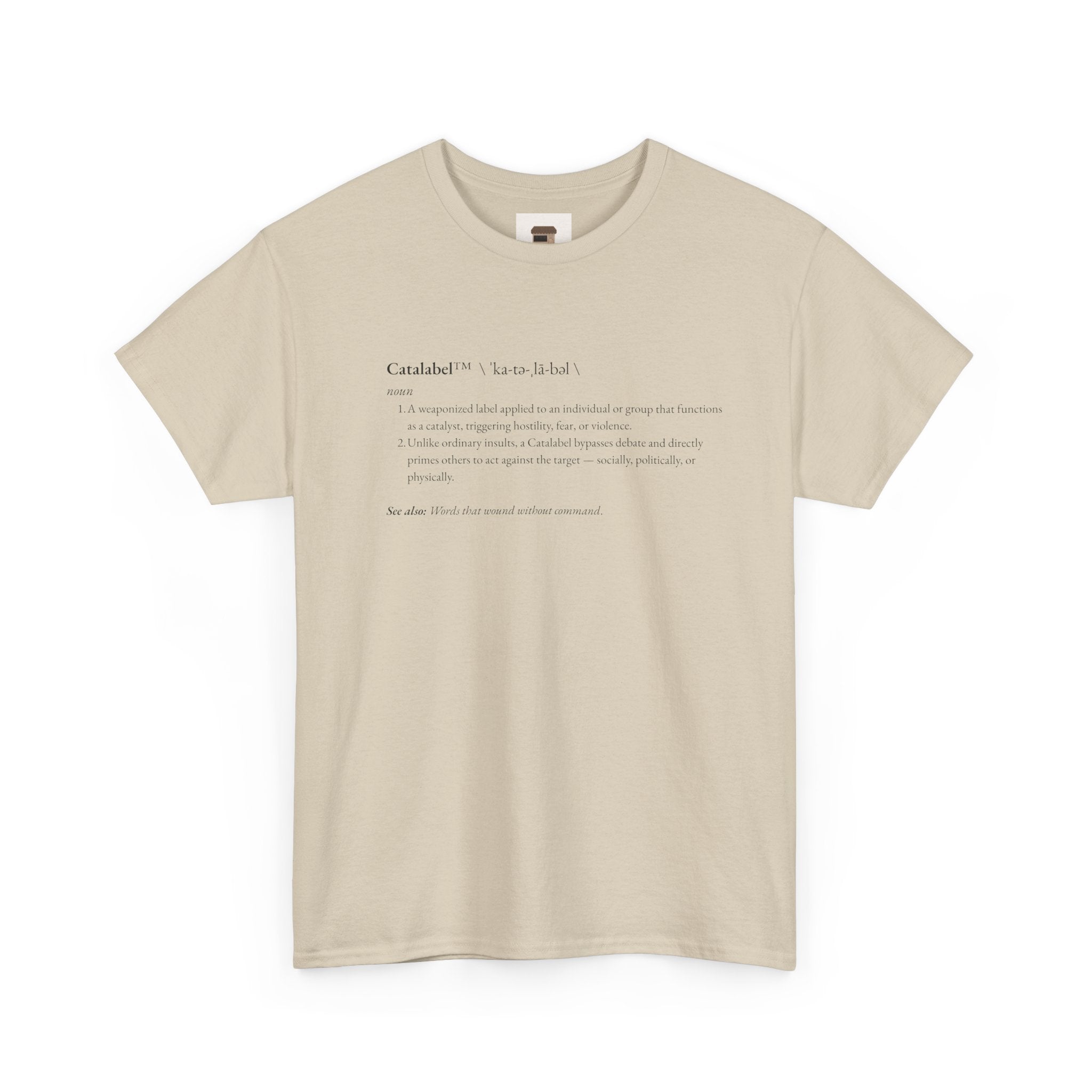 Catalabel™ Definition Tee – Weaponized Words by Summit Crest Publishing