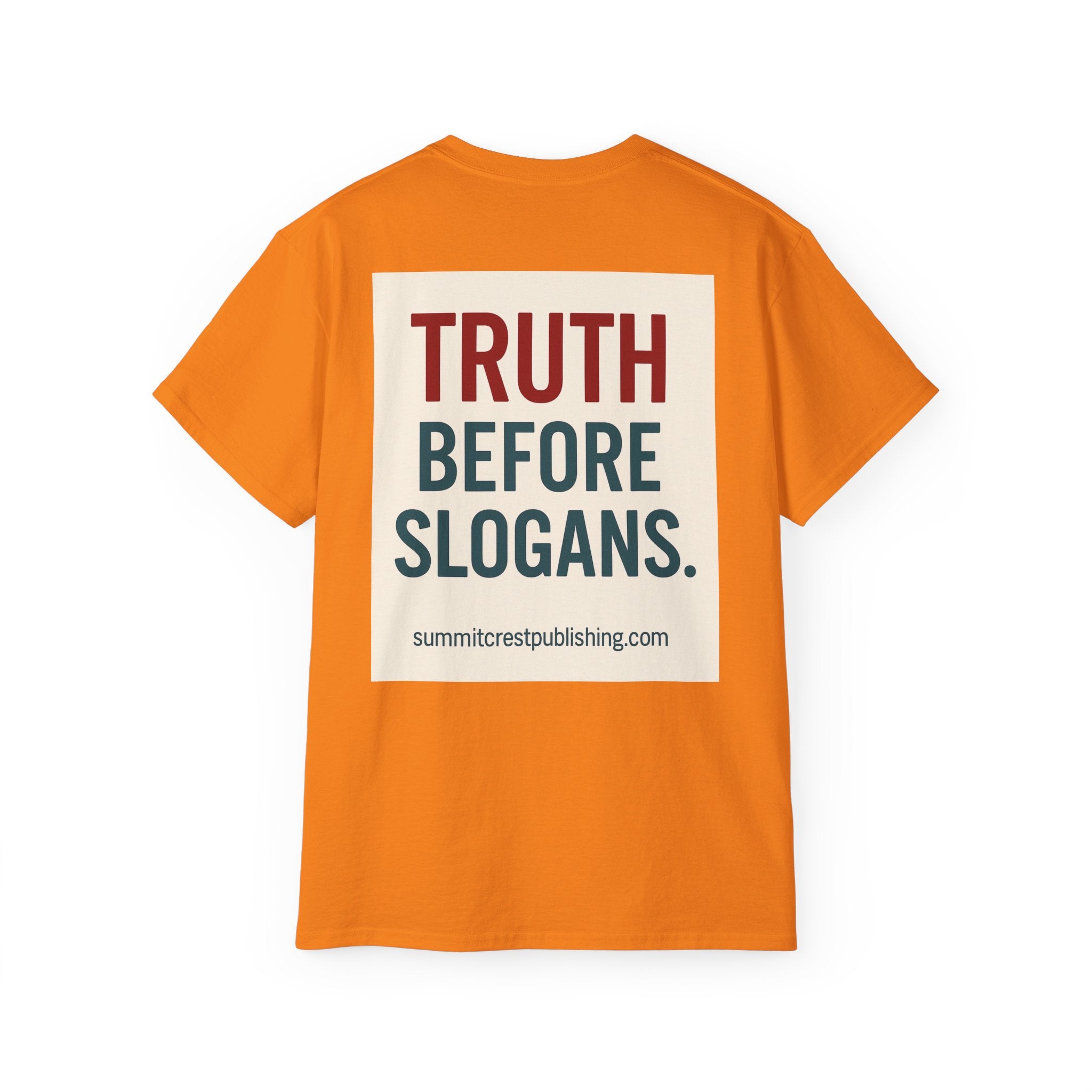 Destroy Hamas First Shirt | Truth Before Slogans – Summit Crest Publishing