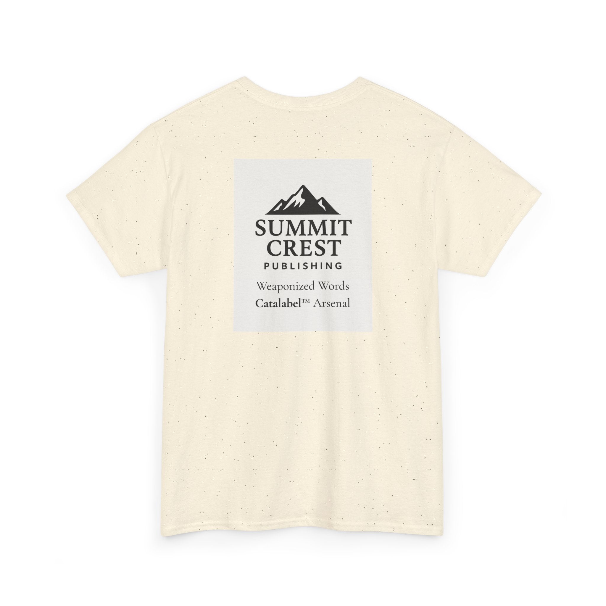 Catalabel™ Definition Tee – Weaponized Words by Summit Crest Publishing