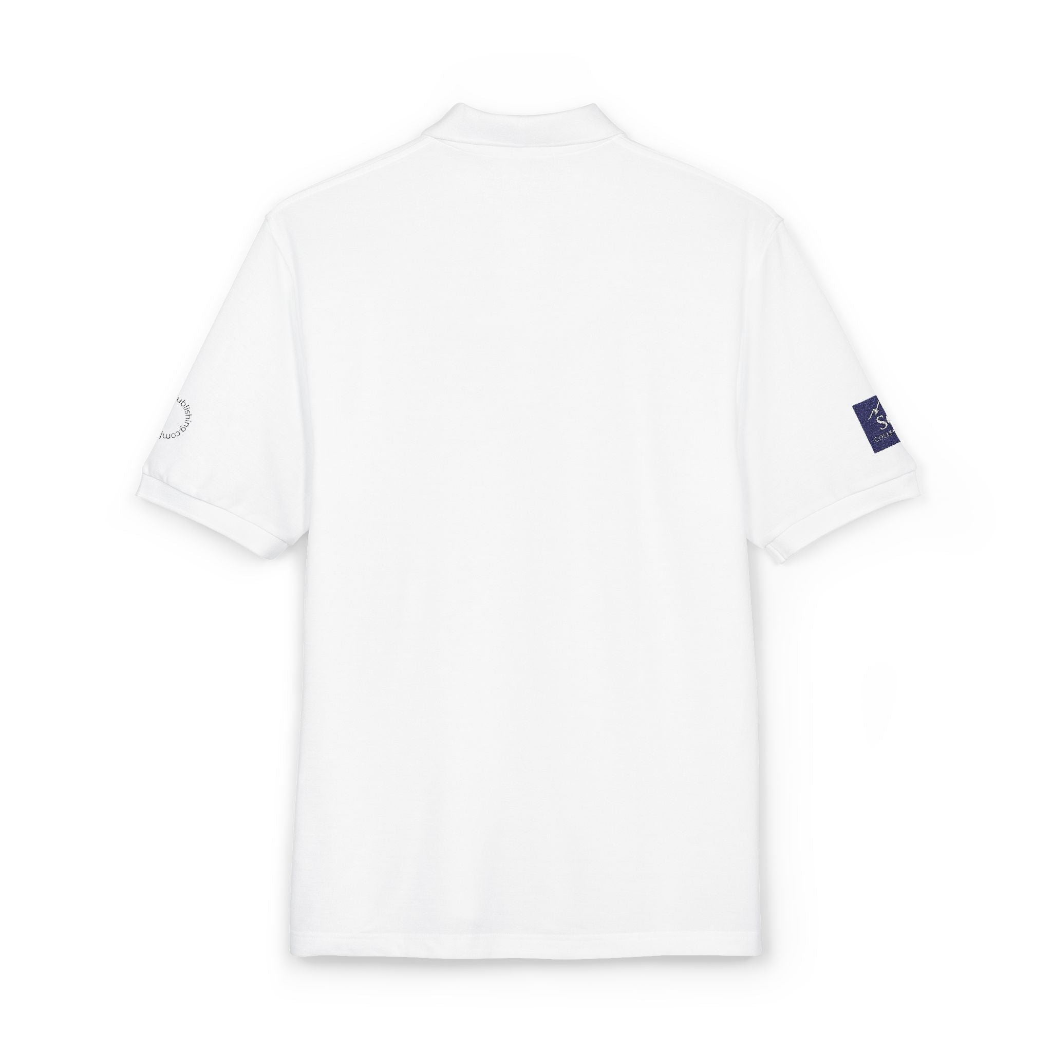 Summit Crest Publishing Embroidered Polo Shirt – Classic Logo Apparel for Authors & Readers Unisex