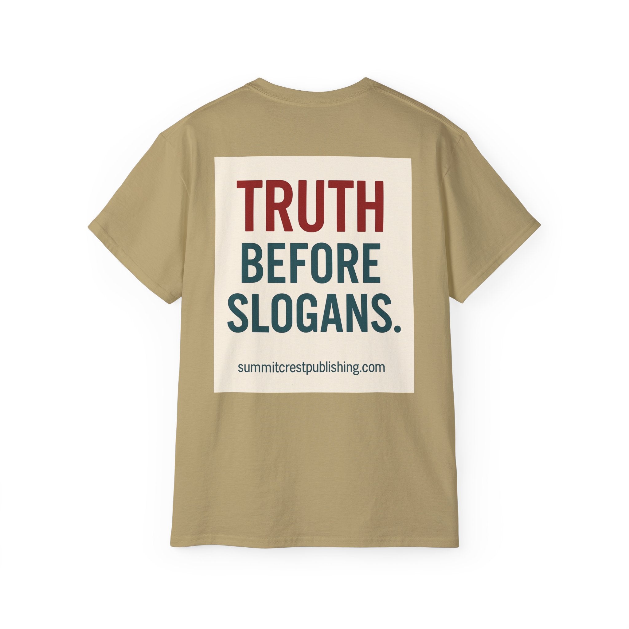Destroy Hamas First Shirt | Truth Before Slogans – Summit Crest Publishing