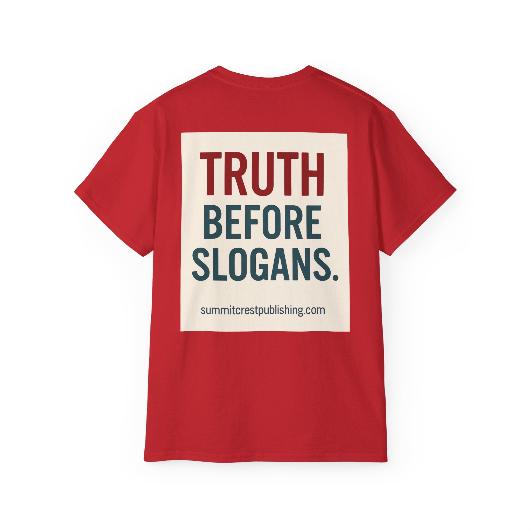 Destroy Hamas First Shirt | Truth Before Slogans – Summit Crest Publishing