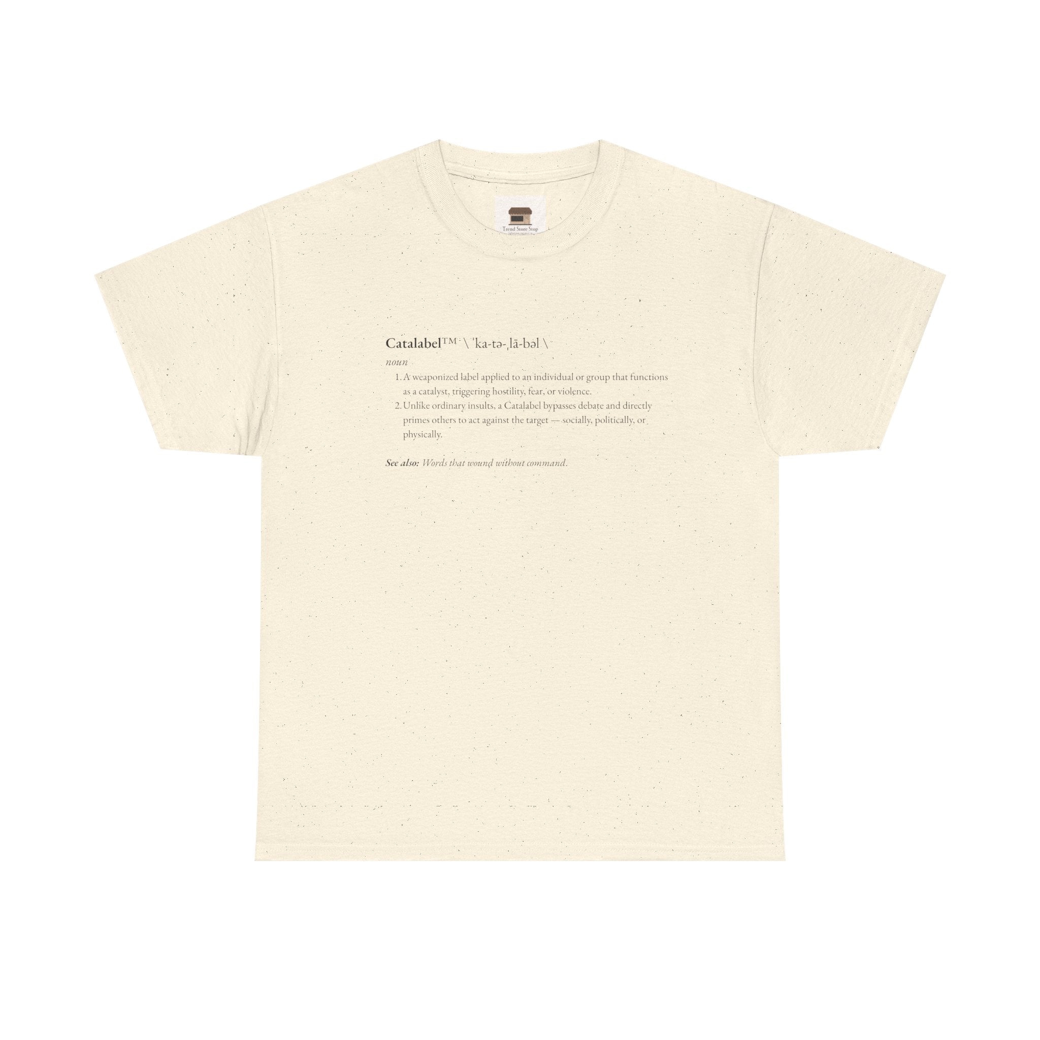 Catalabel™ Definition Tee – Weaponized Words by Summit Crest Publishing