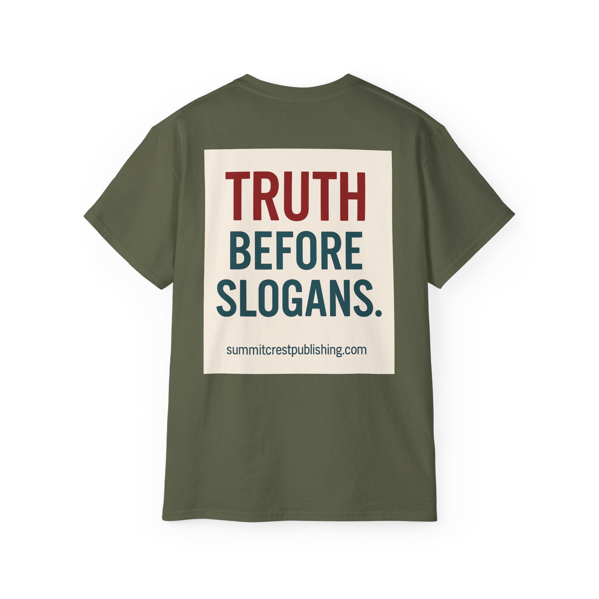 Destroy Hamas First Shirt | Truth Before Slogans – Summit Crest Publishing