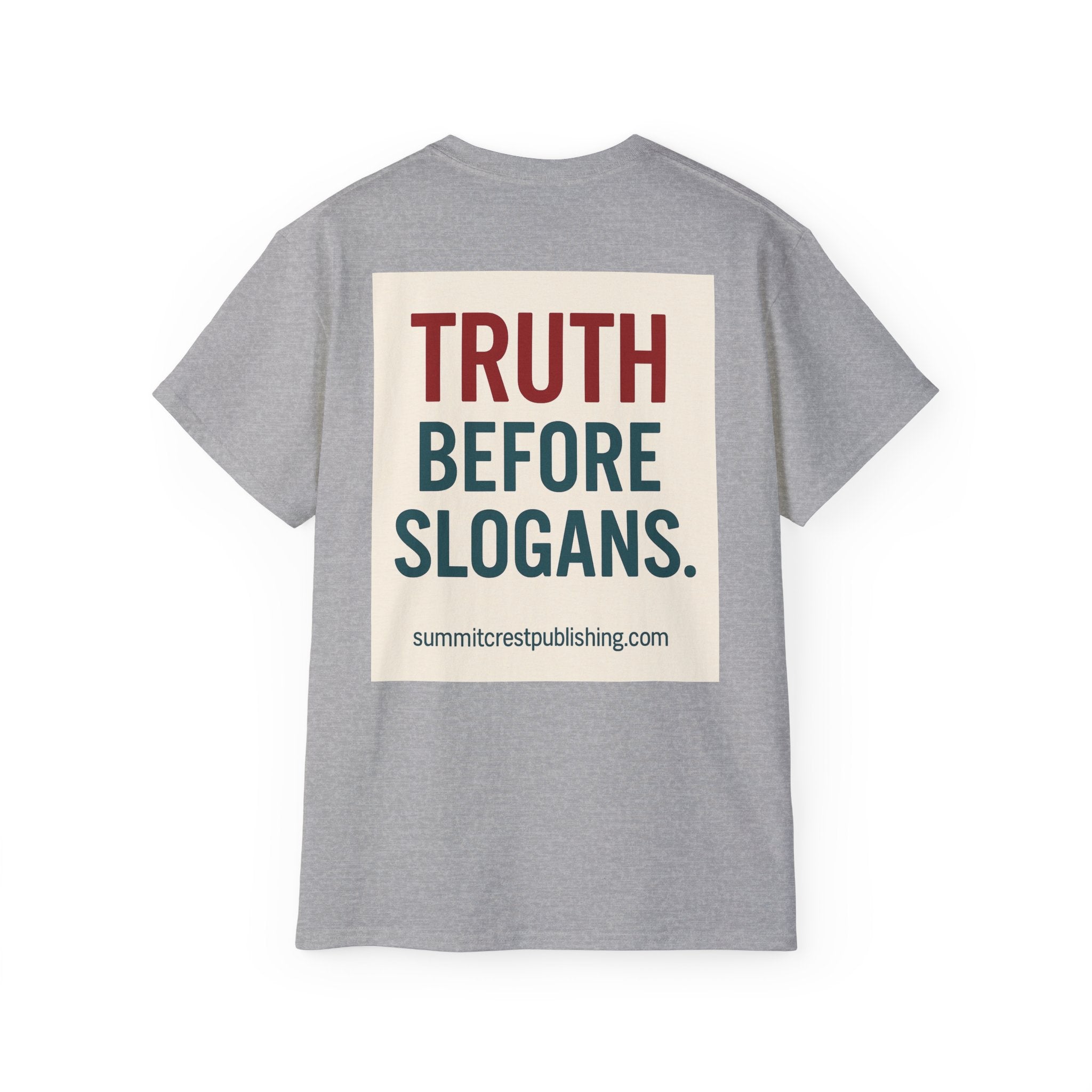 Destroy Hamas First Shirt | Truth Before Slogans – Summit Crest Publishing