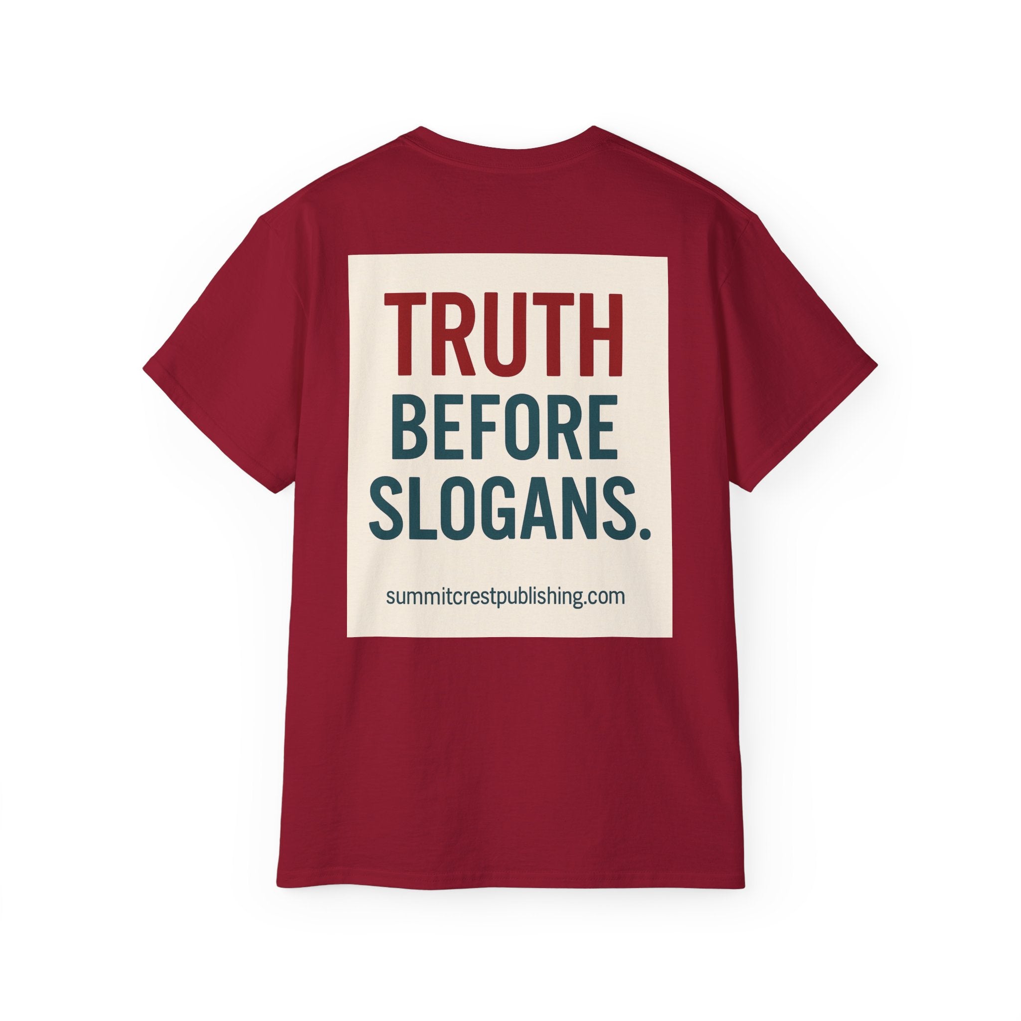 Destroy Hamas First Shirt | Truth Before Slogans – Summit Crest Publishing