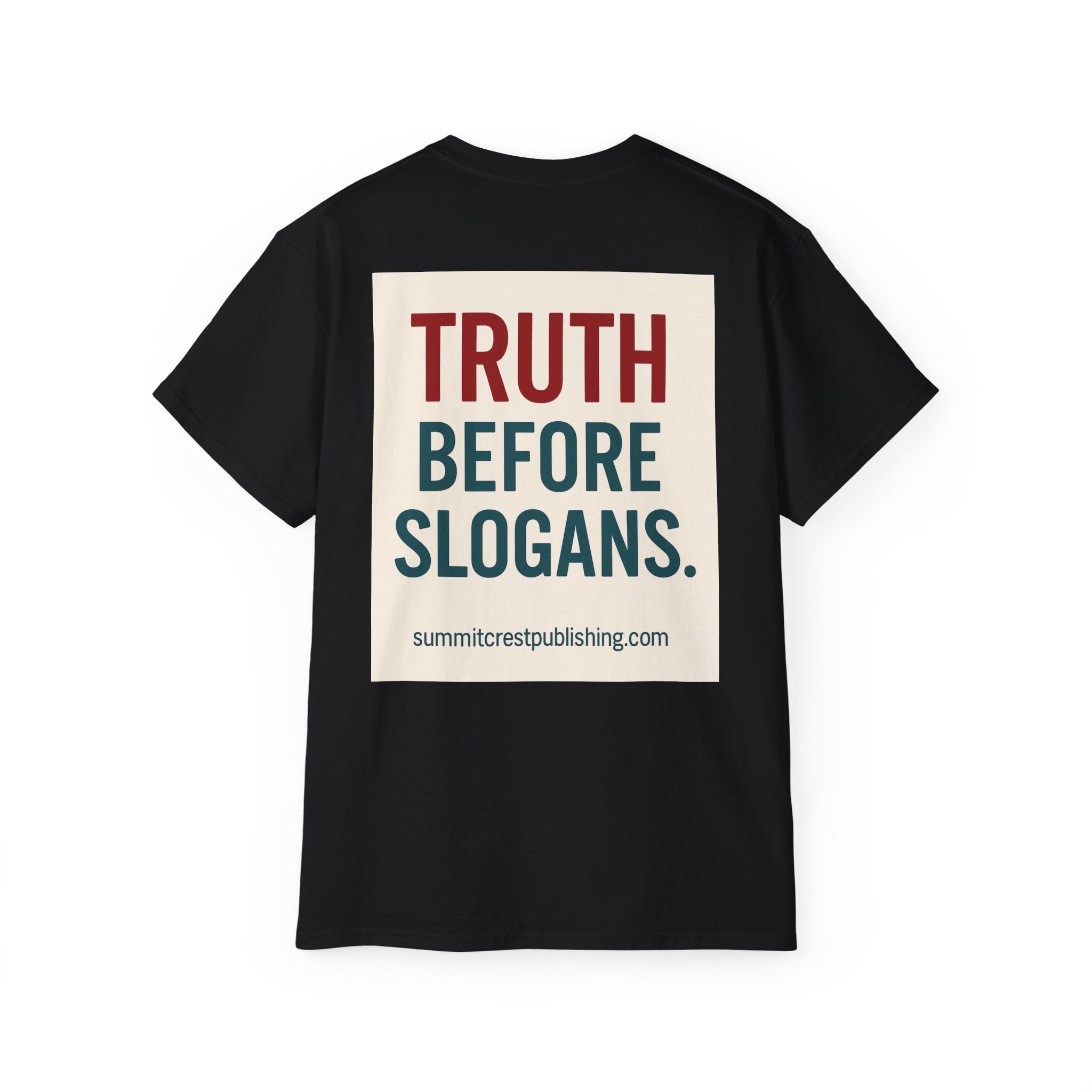 Destroy Hamas First Shirt | Truth Before Slogans – Summit Crest Publishing