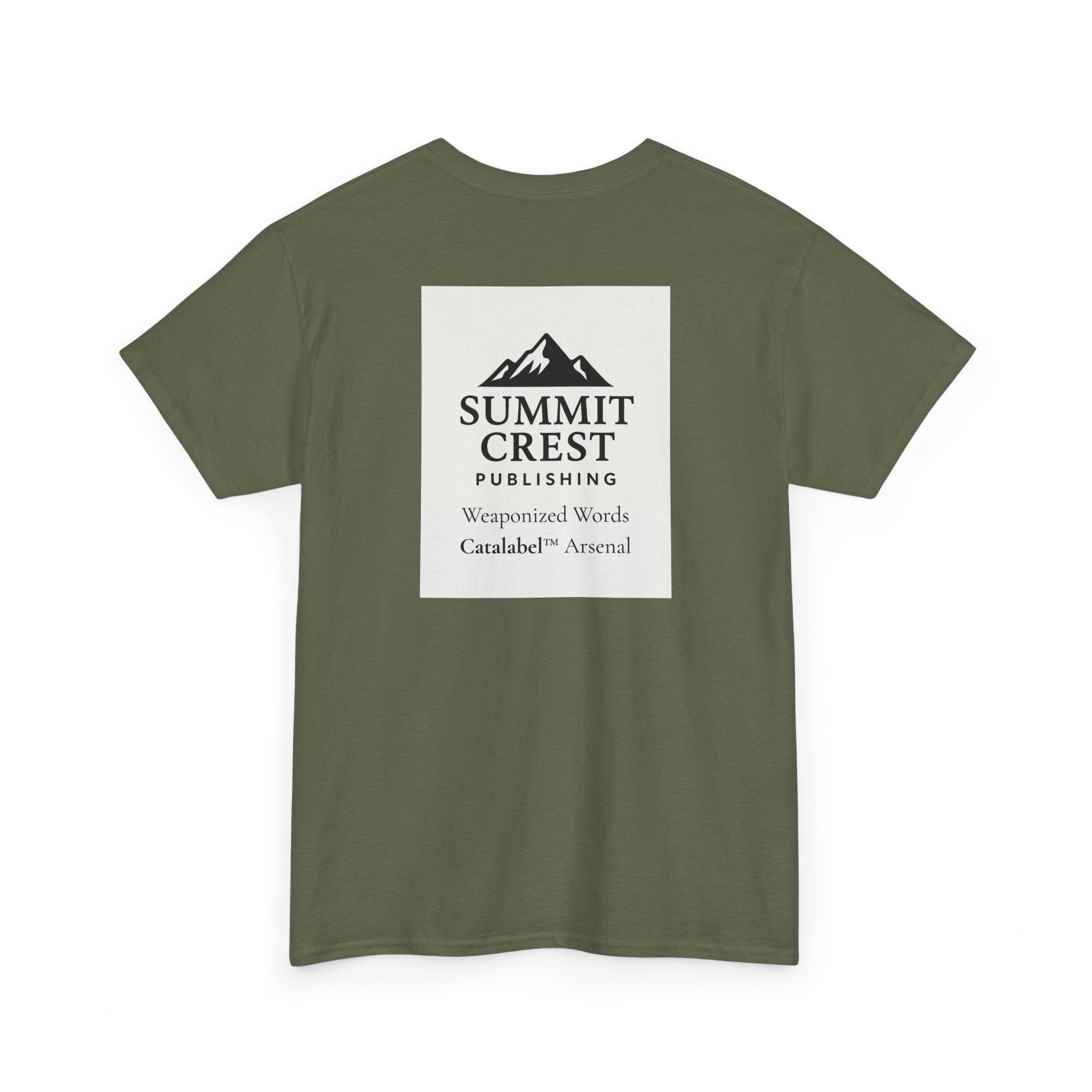 Catalabel™ Definition Tee – Weaponized Words by Summit Crest Publishing