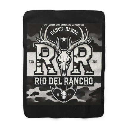 Rio Del Rancho Sherpa Fleece Blanket