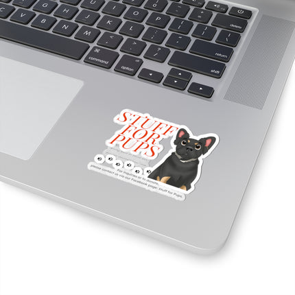 Stuff For Pups™ Support Kiss-Cut Sticker – Durable Vinyl