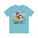 She Just Showed Up, But I’m Cool With It" Unisex Jersey Short Sleeve Tee – Funny Couple’s Graphic T-Shirt