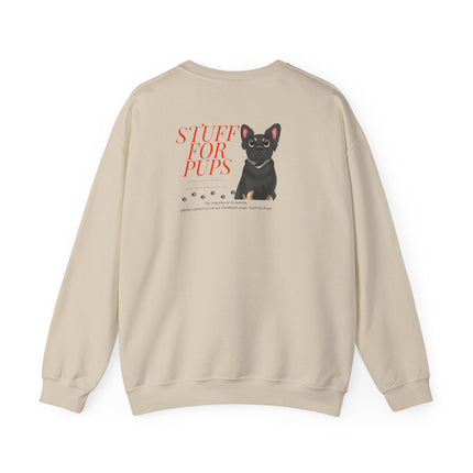 Stuff For Pups™ Support Crewneck Sweatshirt – Heavy Blend Unisex