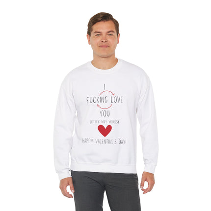 I Love You Valentine's Day Unisex Heavy Blend Crewneck Sweatshirt