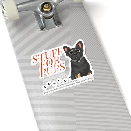 Stuff For Pups™ Support Kiss-Cut Sticker – Durable Vinyl