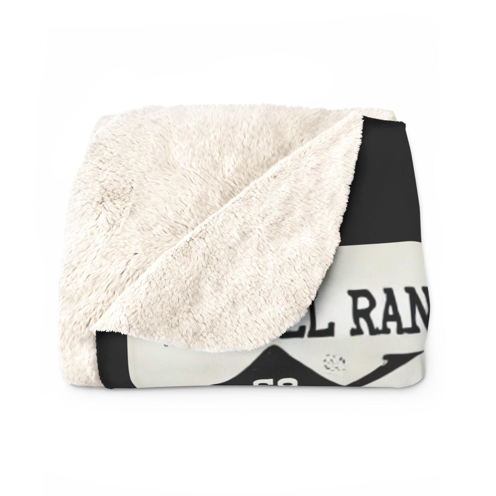 Angry Buck Saloon at Rio Del Rancho Sherpa Fleece Blanket