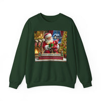 Even Santa Knows It’s the Giving That Matters Most  Christmas Giving-Themed Sweatshirt Unisex Heavy Blend Crewneck Sweatshirt