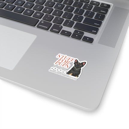 Stuff For Pups™ Support Kiss-Cut Sticker – Durable Vinyl