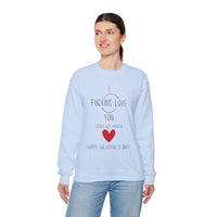 I Love You Valentine's Day Unisex Heavy Blend Crewneck Sweatshirt