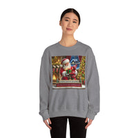 Even Santa Knows It’s the Giving That Matters Most  Christmas Giving-Themed Sweatshirt Unisex Heavy Blend Crewneck Sweatshirt
