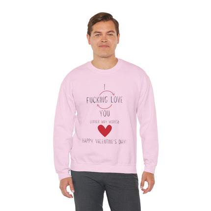 I Love You Valentine's Day Unisex Heavy Blend Crewneck Sweatshirt