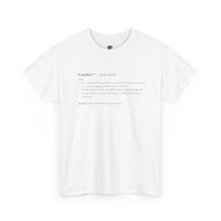 Catalabel™ Definition Tee – Weaponized Words by Summit Crest Publishing