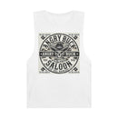 Rio Del Rancho - Angry Buck Saloon - Unisex Barnard Tank Top - 100% Combed Ringspun Cotton | Sizes - XS-3Xl