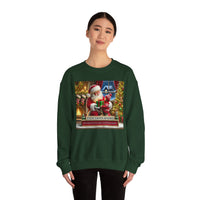 Even Santa Knows It’s the Giving That Matters Most  Christmas Giving-Themed Sweatshirt Unisex Heavy Blend Crewneck Sweatshirt