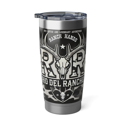 Ranch Hands 20 Oz Tumbler - Spill-Resistant, Double-Wall Insulated Stainless Steel Mug