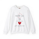 I Love You Valentine's Day Unisex Heavy Blend Crewneck Sweatshirt