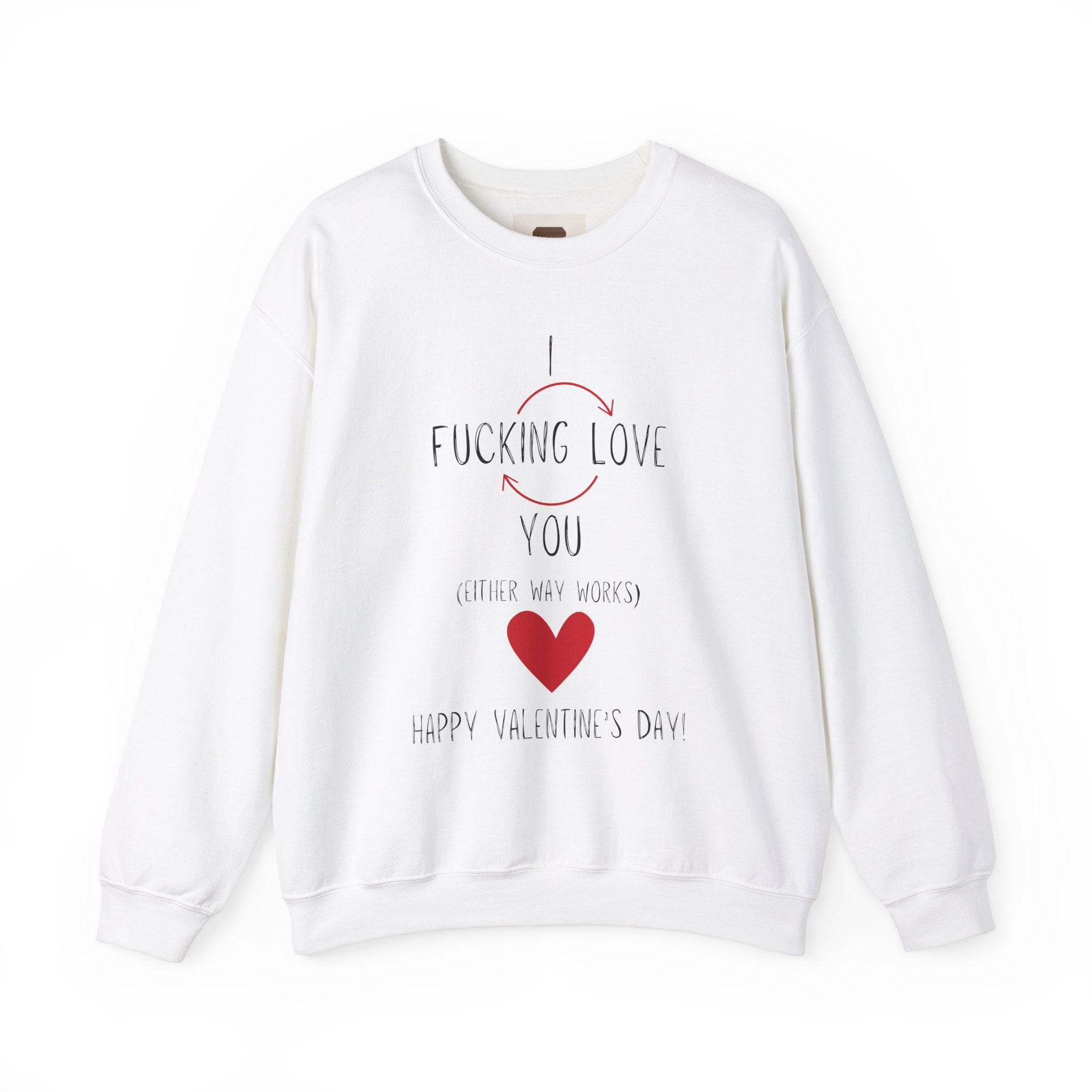 I Love You Valentine's Day Unisex Heavy Blend Crewneck Sweatshirt