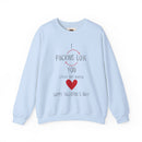 I Love You Valentine's Day Unisex Heavy Blend Crewneck Sweatshirt