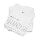 Catalabel™ Definition Tee – Weaponized Words by Summit Crest Publishing