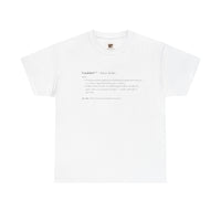 Catalabel™ Definition Tee – Weaponized Words by Summit Crest Publishing