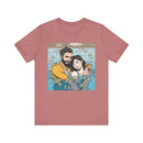 She Just Showed Up, But I’m Cool With It" Unisex Jersey Short Sleeve Tee – Funny Couple’s Graphic T-Shirt