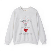I Love You Valentine's Day Unisex Heavy Blend Crewneck Sweatshirt