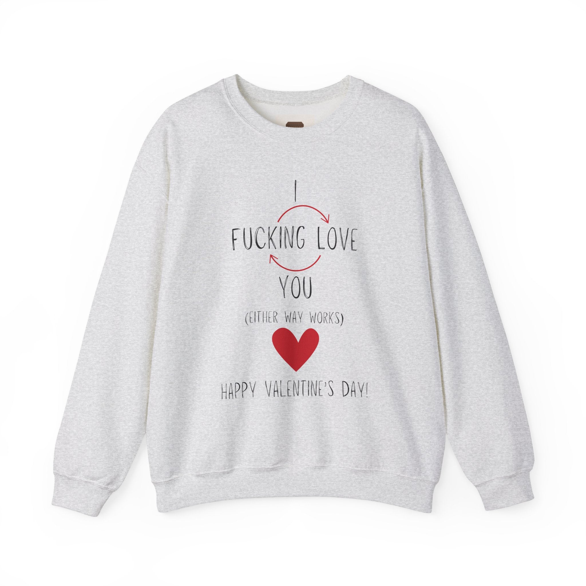 I Love You Valentine's Day Unisex Heavy Blend Crewneck Sweatshirt