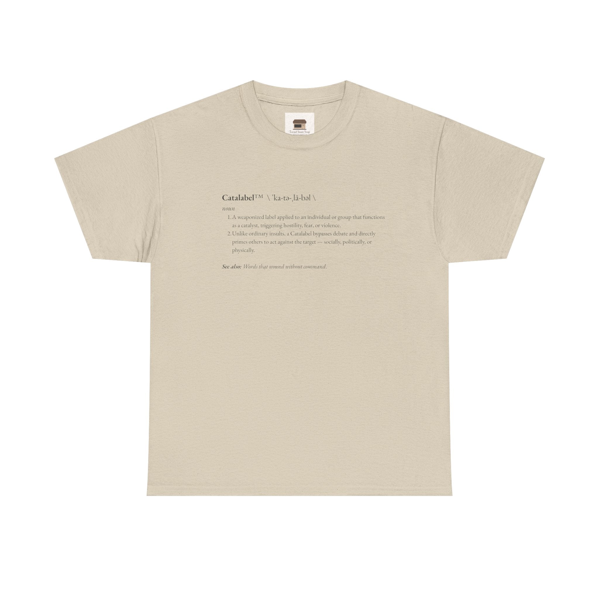 Catalabel™ Definition Tee – Weaponized Words by Summit Crest Publishing
