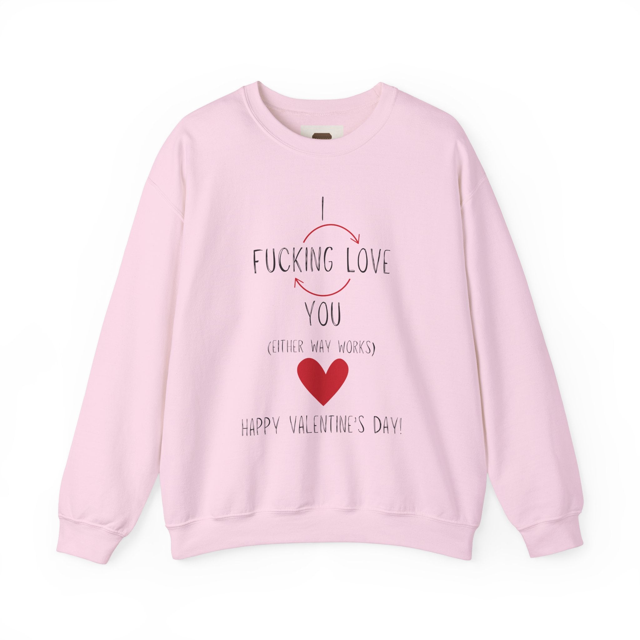 I Love You Valentine's Day Unisex Heavy Blend Crewneck Sweatshirt
