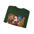 Even Santa Knows It’s the Giving That Matters Most  Christmas Giving-Themed Sweatshirt Unisex Heavy Blend Crewneck Sweatshirt