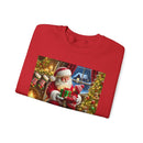 Even Santa Knows It’s the Giving That Matters Most  Christmas Giving-Themed Sweatshirt Unisex Heavy Blend Crewneck Sweatshirt