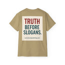 Destroy Hamas First Shirt | Truth Before Slogans – Summit Crest Publishing