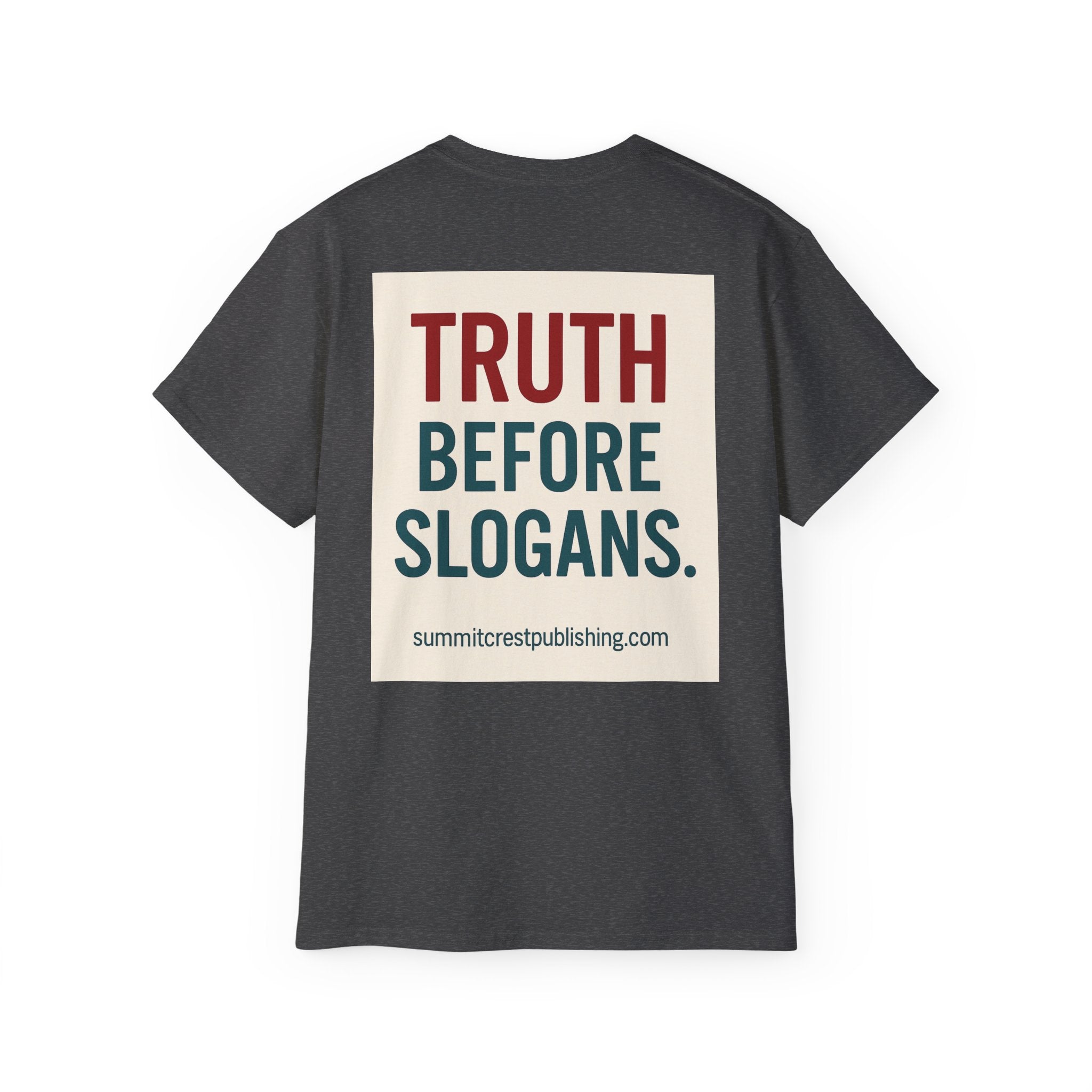 Destroy Hamas First Shirt | Truth Before Slogans – Summit Crest Publishing