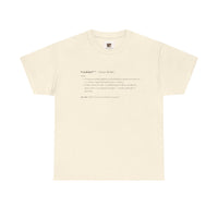 Catalabel™ Definition Tee – Weaponized Words by Summit Crest Publishing