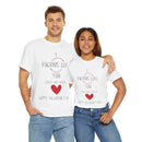 I Love You Valentine's Day Unisex Heavy Cotton T-Shirt