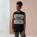 Rio Del Rancho - Angry Buck Saloon - Unisex Barnard Tank Top - 100% Combed Ringspun Cotton | Sizes - XS-3Xl