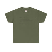 Catalabel™ Definition Tee – Weaponized Words by Summit Crest Publishing